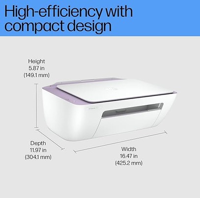 u3 HP Deskjet 2331 Colour Printer, Scanner and Copier for Home/Small Office, Compact Size, Reliable, Easy Set-Up Through HP Smart App